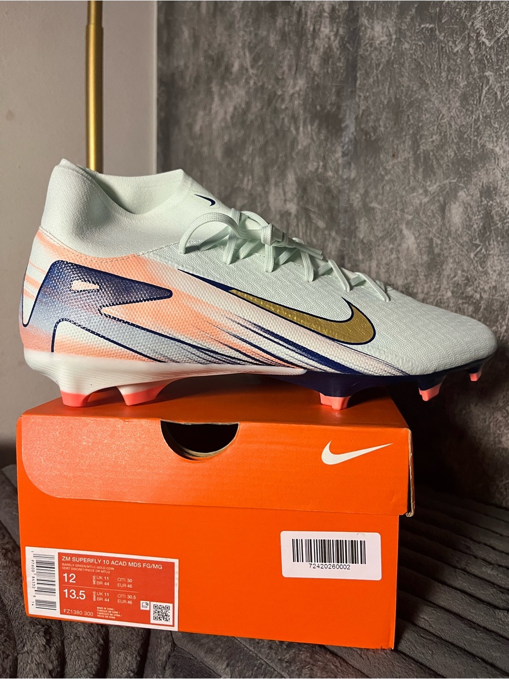 Nike Mercurial Superfly 10 Academy MDS Mbappe FG/MG Men’s 12 NIB